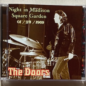 The DOORS - Night in Madison Square Garden CD + double-sided POSTER, New York, January 24 1969 - Version 2! Great RaRe Concert!