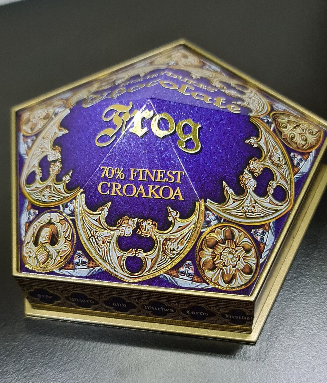 Harry Potter Chocolate Frog Replica Etsy