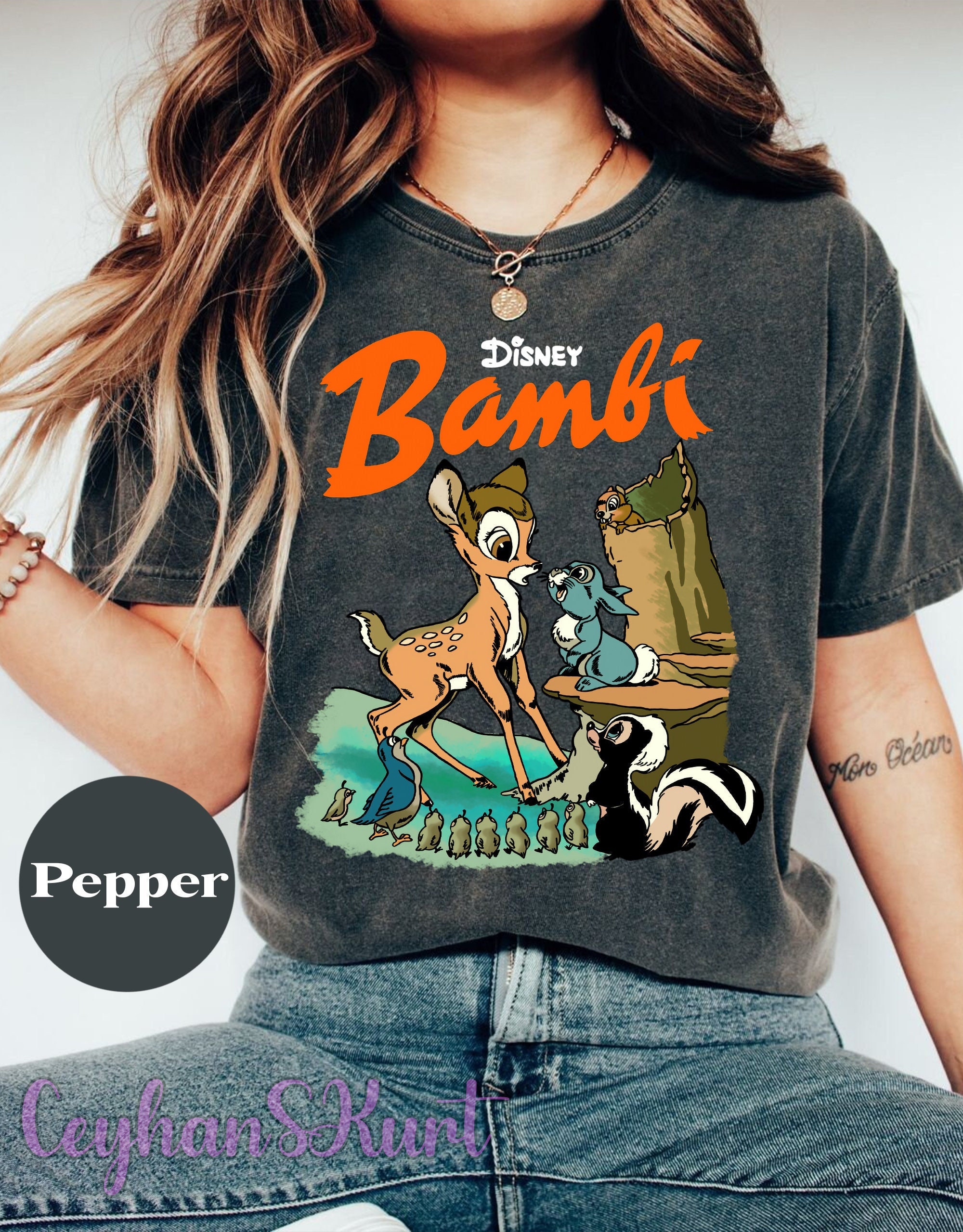 Vintage Bambi Shirt - Etsy