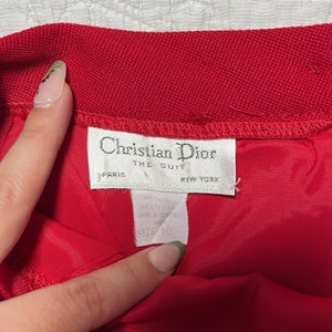 Vintage Christian Dior Suit Skirt