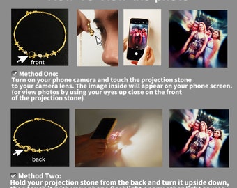 Pawprint Of My Heart - Custom Pet Projection Bracelet