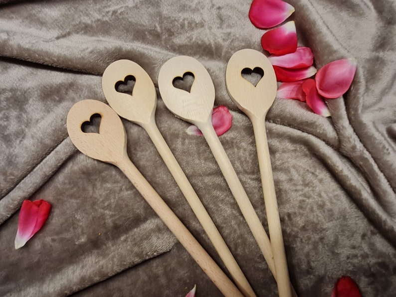 Wooden cooking spoon with heart cutout, cooking spoon dad, mom, grandma, grandpa, personalized cooking spoon, favorite chef, favorite cook image 5