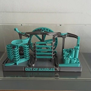 3D printed Marble Run