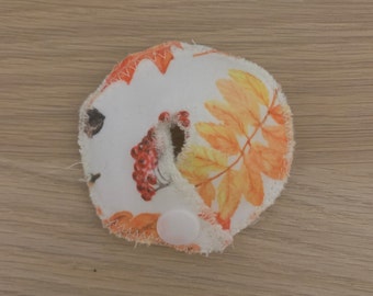 Autumnal tubie pad for feeding tube