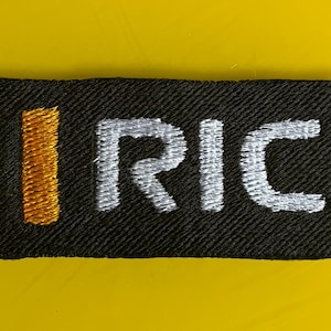Daniel Ricciardo onboard patch