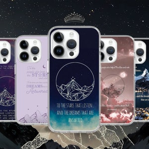 Coque de portable Velaris Acotar Acomaf Night Court pour iPhone 16 15 14 Pro Max 13 12 Mini/Coque pour Samsung S25 S24 S23 S22 FE/Google Pixel 8