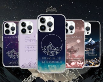 Night Court Velaris Acotar Acomaf Phone Case for iPhone 15 14 Pro Max 13 12 11 Mini XR / Case for Samsung S24 S23 S22 A54 A15 Google Pixel 8