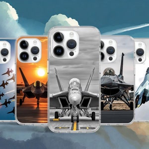 Luftfahrt Flugzeug Militärflugzeug Luftwaffe F/A-1F16 F14 F22 Handyhülle für iPhone 16 15 14 Pro Max 13 für Samsung S25 S24 Google Pixel