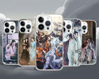 MDZS Grandmaster Demonic Cultivation Boys Love BL Anime Manga Phone Case for iPhone 17 16 15 Pro Max / Case for Samsung S26 /Google Pixel