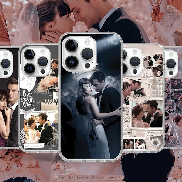 50 Fifty Shades of Grey Movie Phone Case for iPhone 15 14 Pro Max 13 12 11 Mini XR X 8 / Case for Samsung S24 S23 S22 Ultra / Google Pixel 8