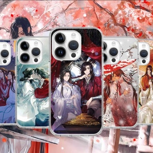 Himmel offizieller Segen TGKF Jungen-Liebe BL Yaoi Anime Manga Handy-Hülle für iPhone 16 15 14 Pro Max / Hülle für Samsung S25 S24 / Google Pixel