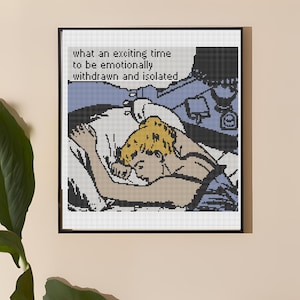 Retro Vintage Woman Power Quote Cross Stitch Embroidery Pdf Pattern Download