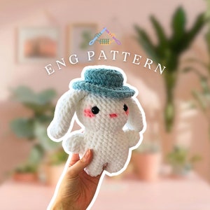 Hase mit Hut Amigurumi Häkelanleitung