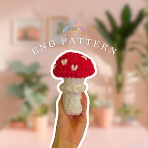Mushroom Amigurumi Crochet Plushie Pattern