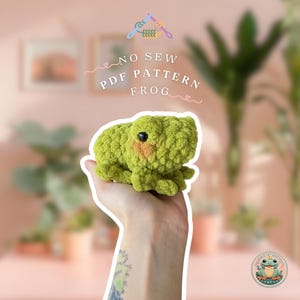 NOSEW Tiny Frog Amigurumi Crochet Plushie Pattern