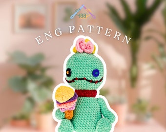 Scrump from Lilo and Stitch amigurumi crochet plushie pattern