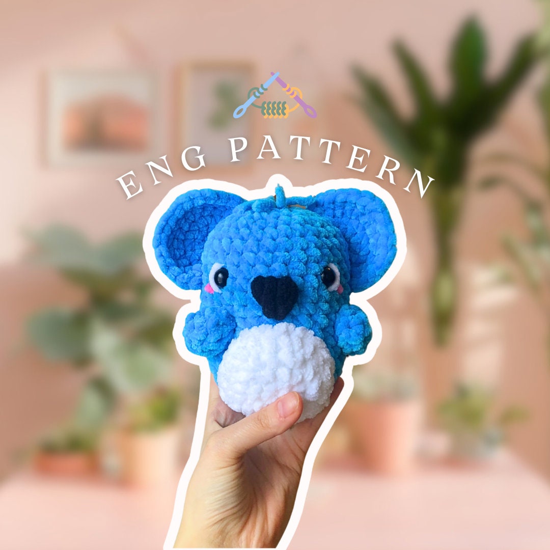 Koala Amigurumi Crochet Plushie Pattern - Etsy