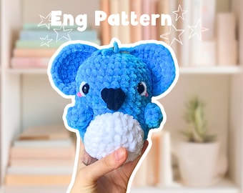Cute amigurumi Koala Crochet Plushie Pattern