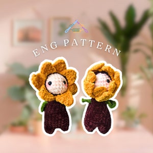 Sunflower boys Amigurumi Crochet Plushie Pattern