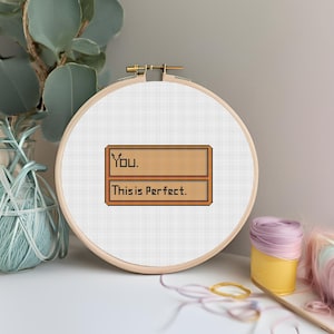 You. This is perfect stardew valley cross stitch embroidery pattern