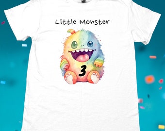 Family Monster Birthday Shirt