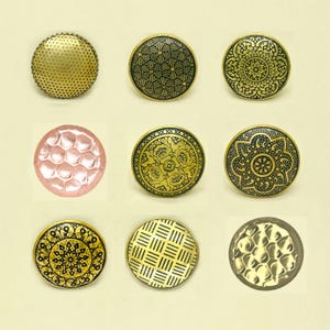 Grawerowana mosiężna gałka do szafki | Ręcznie wykonany uchwyt do szuflady w stylu Mogołów | SHILPWARE