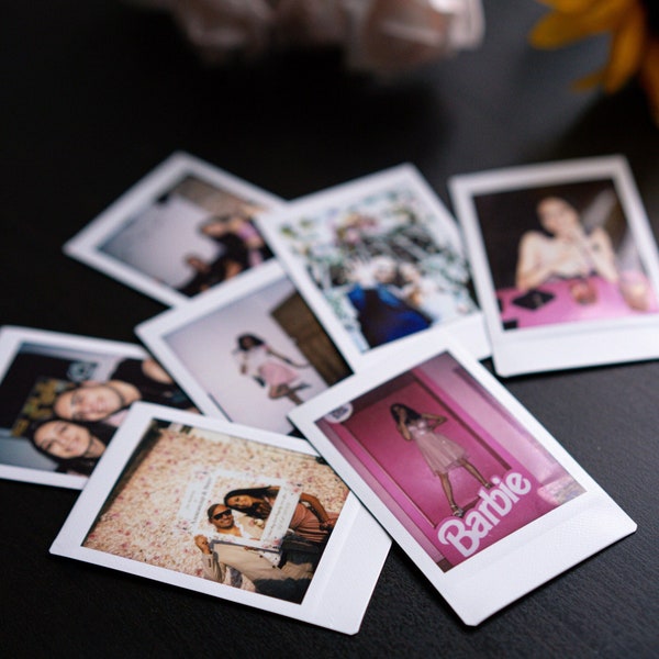 Your Photos Printed to Instax Mini Film // Retro Style Prints // Valentines Gift // Personalised Thoughtful Gift // Minimum 3 Prints