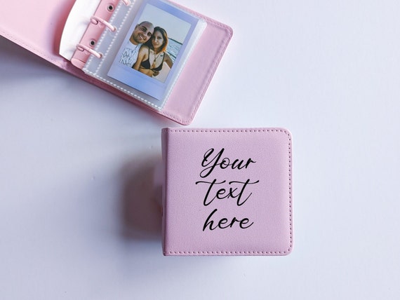 Pink Polaroid Photo Album: Instax Mini Memory Book