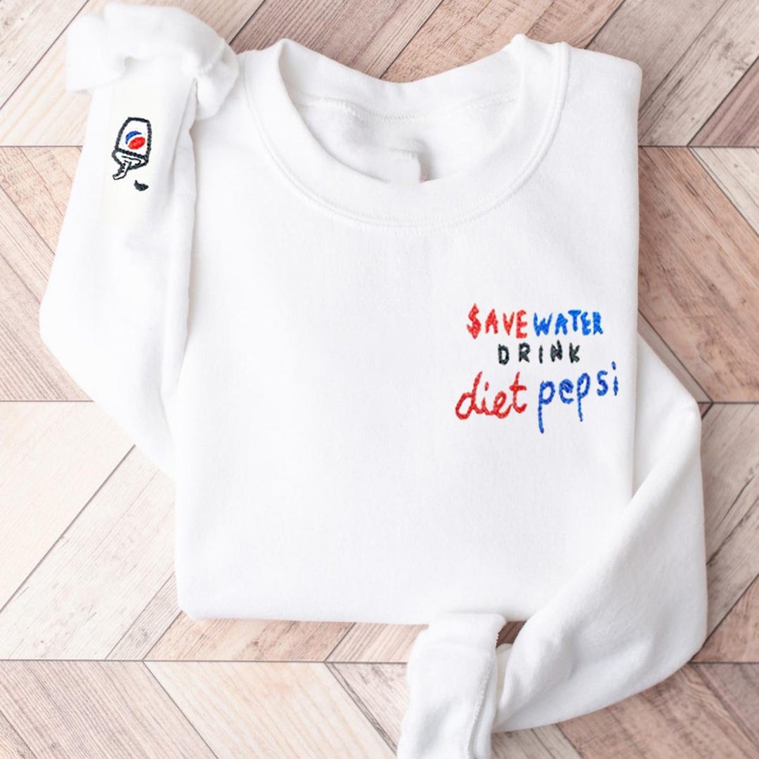 Ceremony Chainstitch X Prism Teal Drink More Water Sweatshirt main image 1