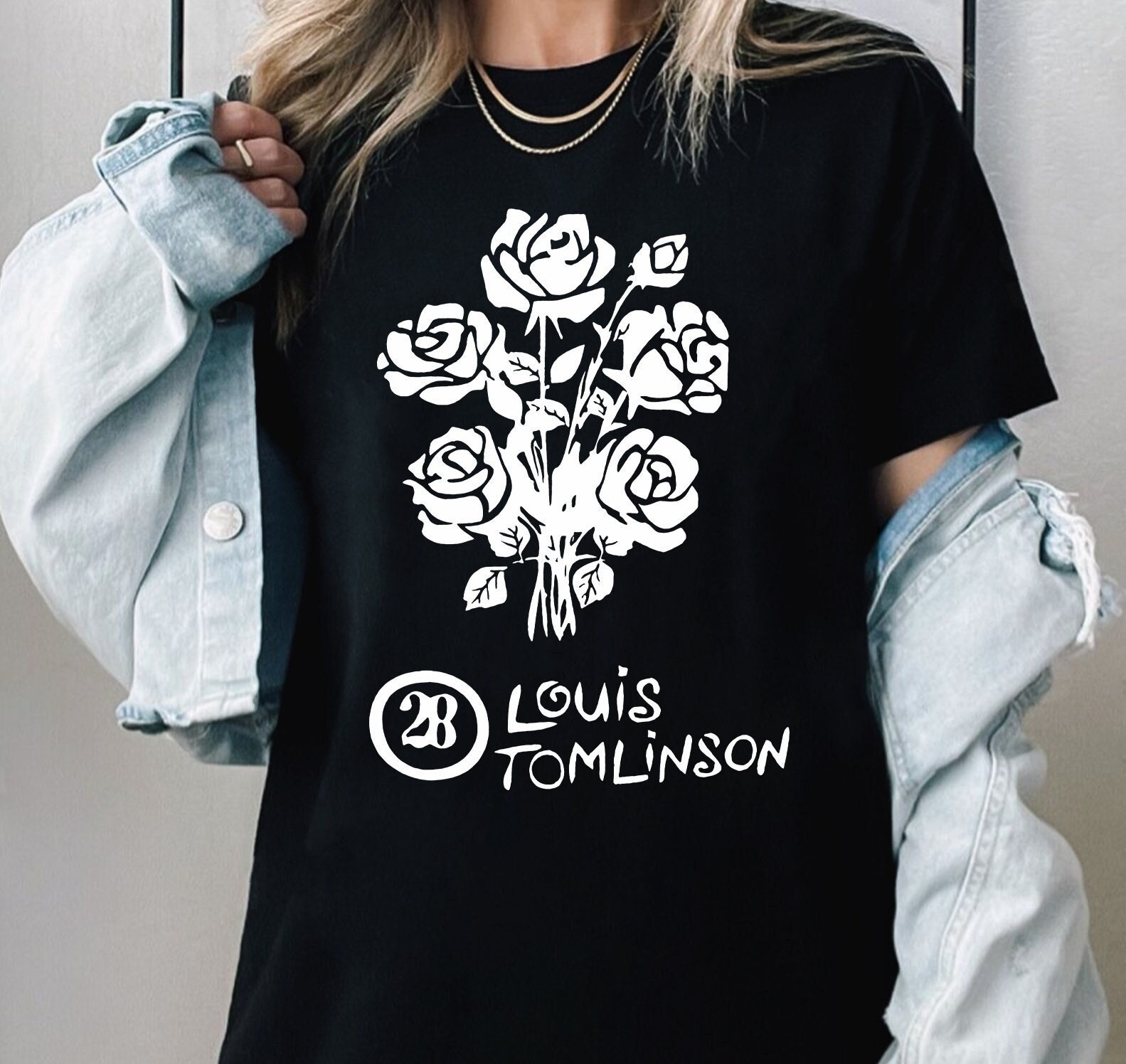 Louis Tomlinson Merch One Direction T-shirt Walls the Tommo 