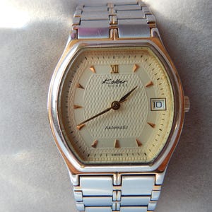 Vintage Swiss Kolber Geneve Automatic Watch K9310 1980s.
