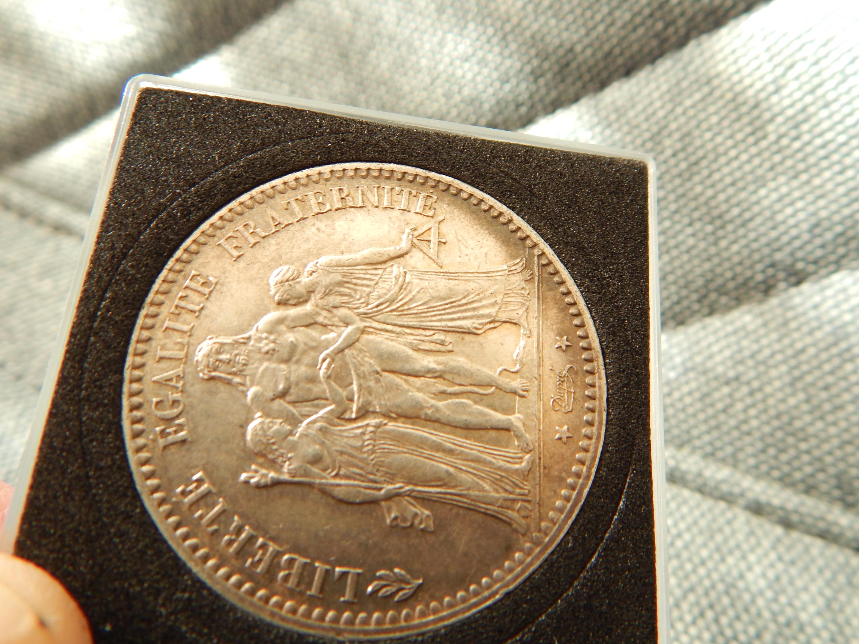 Coin 1876-A France 5 Francs Silver 0.900 - Etsy Canada