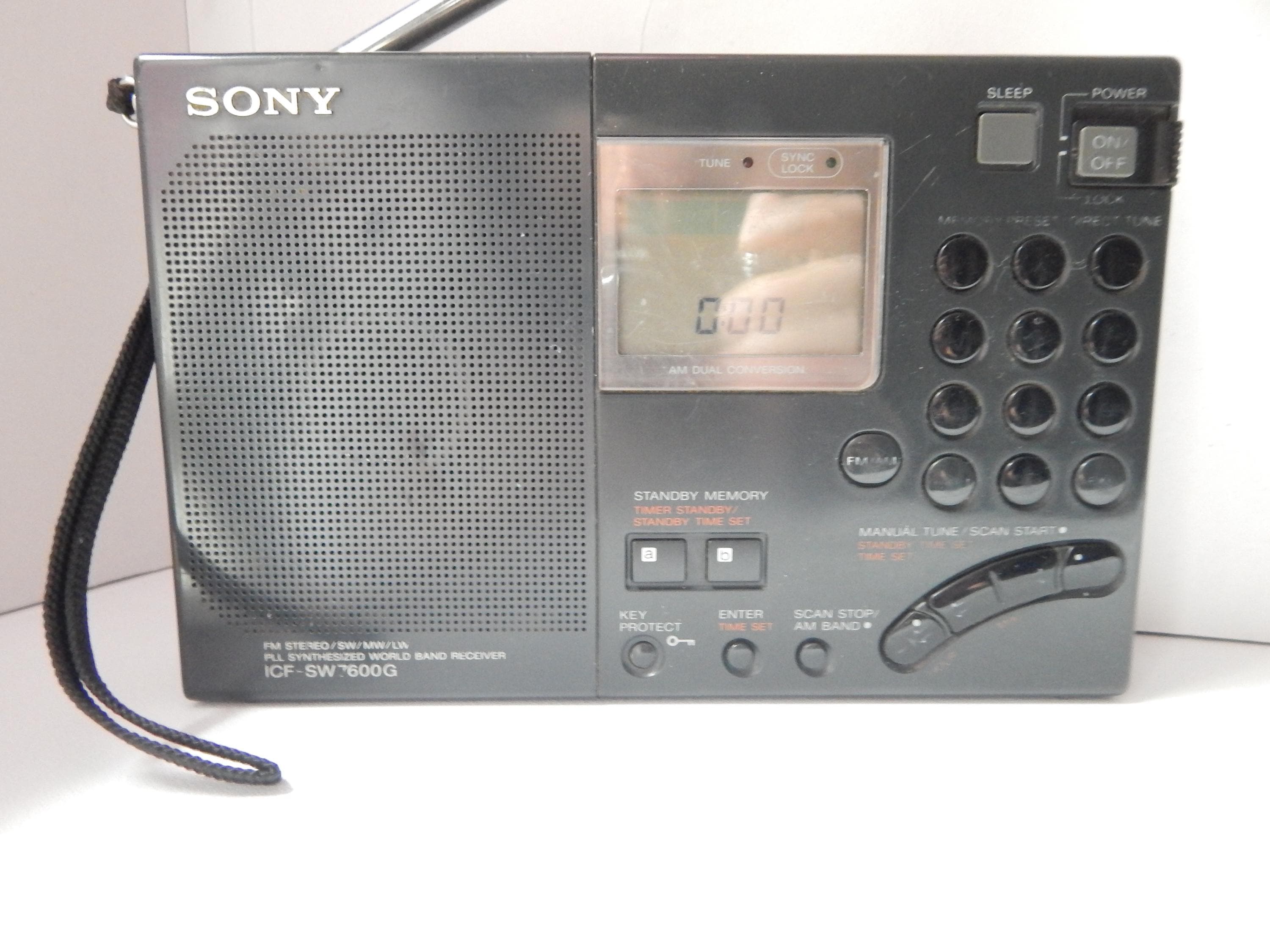 SONY ICF-7600 FM/MW/SW BAND RECEVER 受信機 SONY ICF-7600 FM/MW/SW BAND RECEVER 受信機 SONY ICF-7600 FM