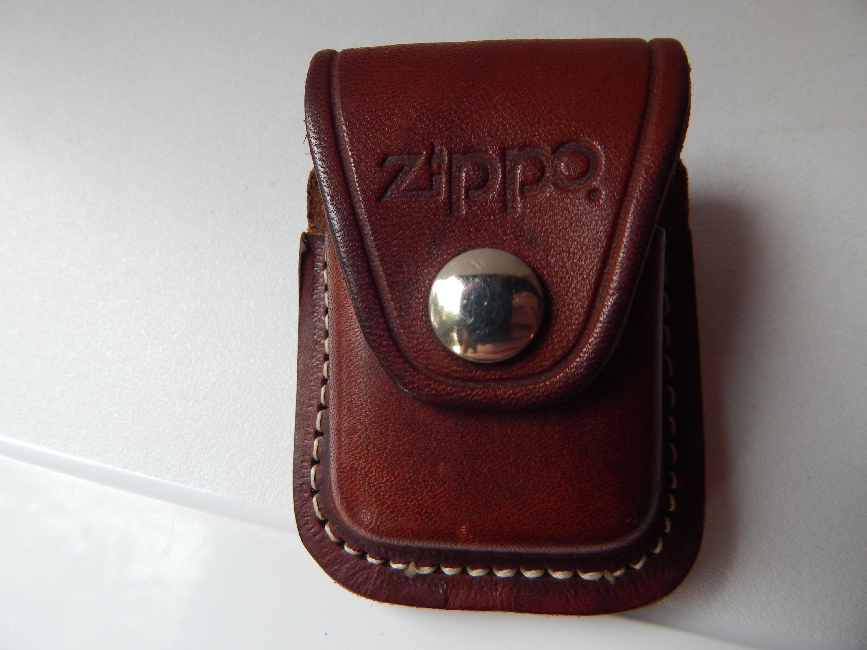 New Original ZIPPO Lighter Case Made of Genuine Leather, Made in
