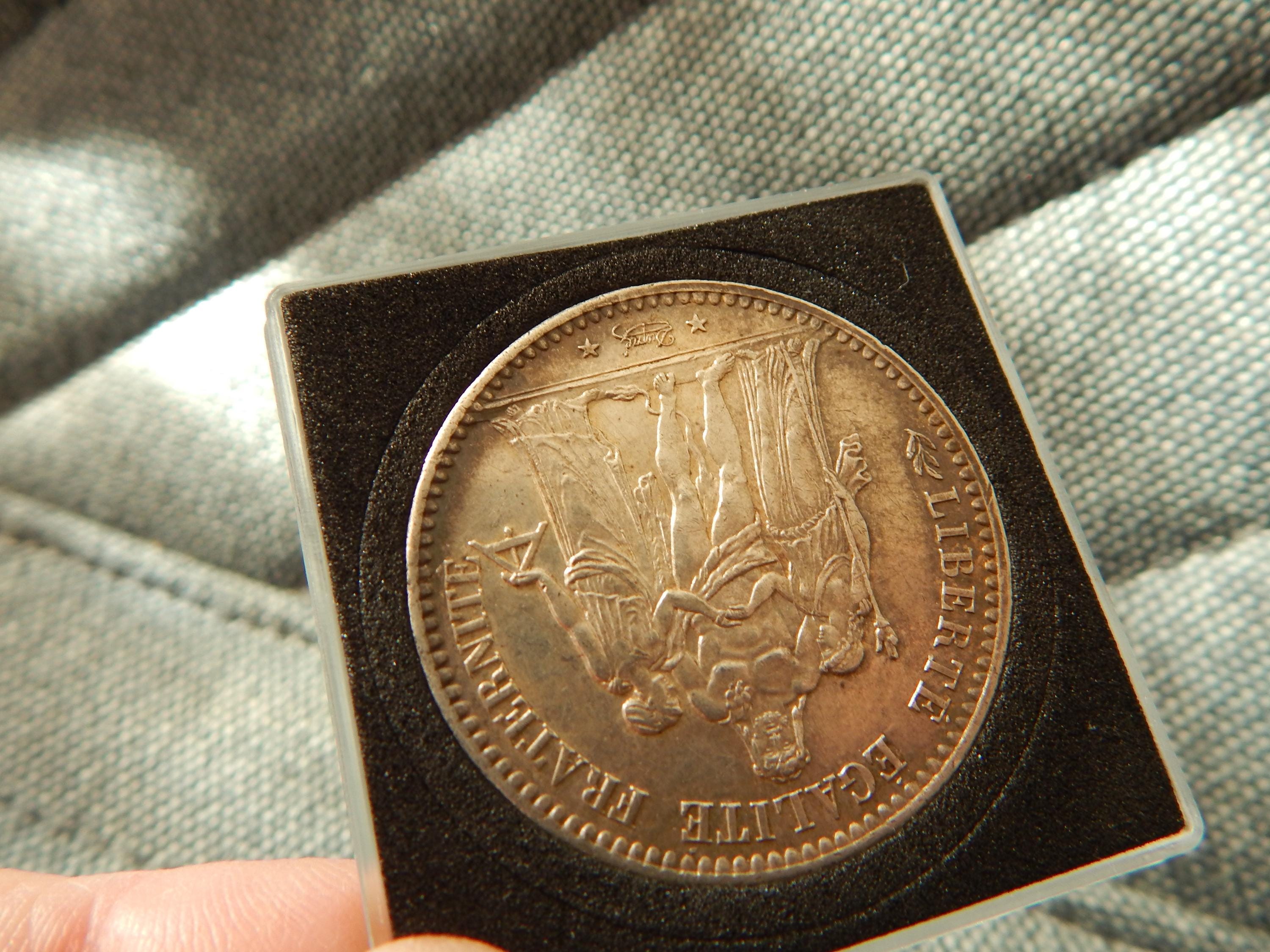 Coin 1876-A France 5 Francs Silver 0.900 - Etsy Canada