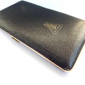 Vintage British 1950’s Kincraft Cigarette Case with "Rover" logo Made In England