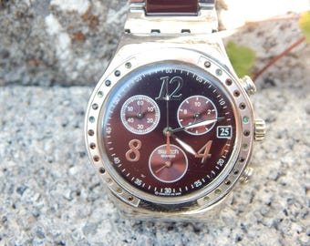 希少カラー/稼働品✨swatch SWISS ARMY 腕時計 デイト クォーツ il_340x270.7012123824_47c5.jpg
