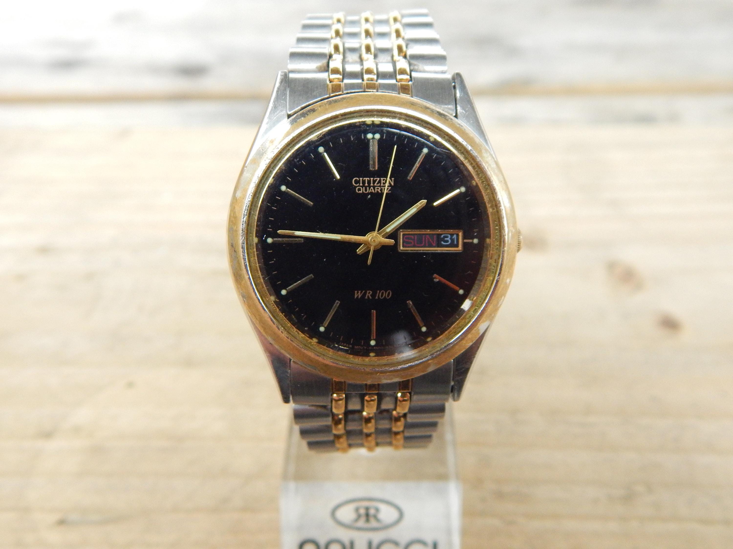 Citizen Gold-tone Chronograph WR100 Men's Watch Item No