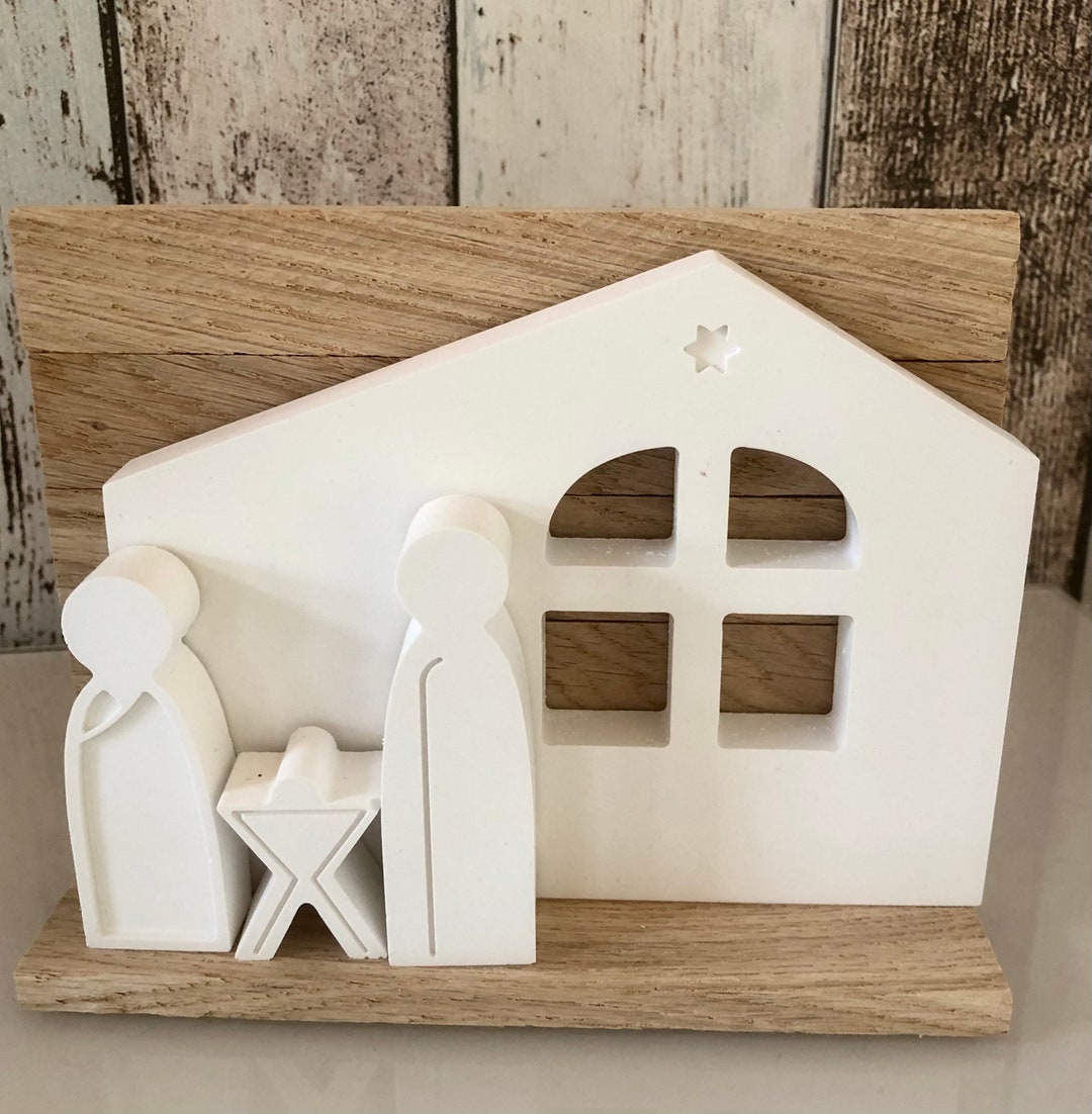 Beautiful Christmas Crib for Everyone Who is Already Looking Etsy
