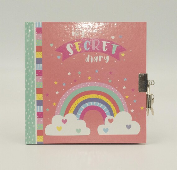 1x A6 Lockable Secret Diary Girls Boys Diaries Padlocked Etsy