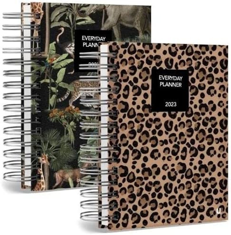 A5 Page a Day Wiro 2023 Diary Premium Planner With Dividers Etsy