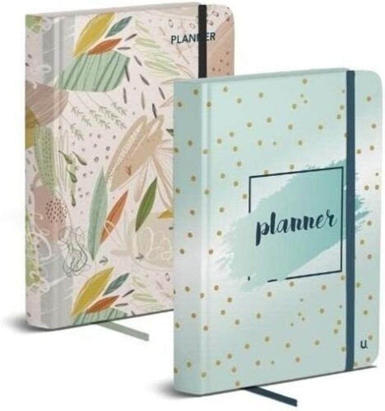 2023 a5 day a page diary daily planner hardback journal etsy
