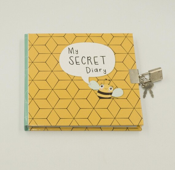 1x A6 Lockable Secret Diary Girls Boys Diaries Padlocked Etsy UK