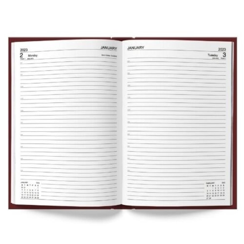 2023 a4 day a page diary daily planner appointment book etsy