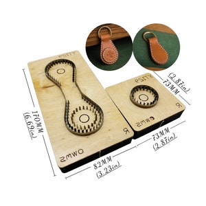 Keychain Tags|Leather Cutting Die|Steel Rule Metal Die Cutter|Leather Die Cut Mold|Leather tool|Cutting Die Set