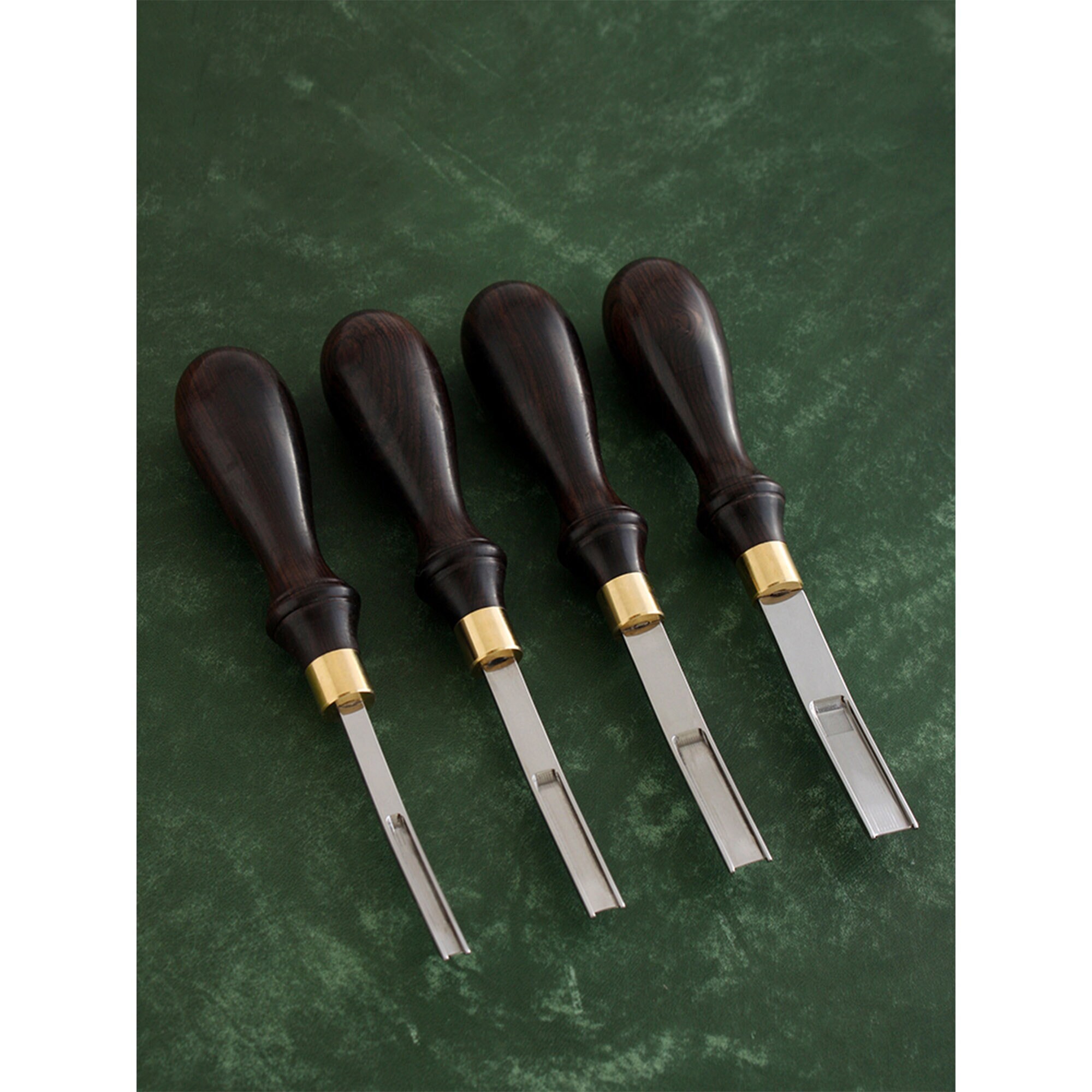 Leather Edge Beveling Tool and Edge Cutting Tool, Round and