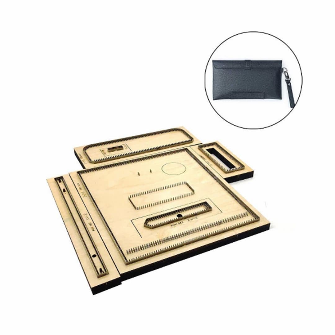 Custom Leather Cutting Dies for Bifold Wallets, Steel Rule Dies, Craft Tools, Punching and