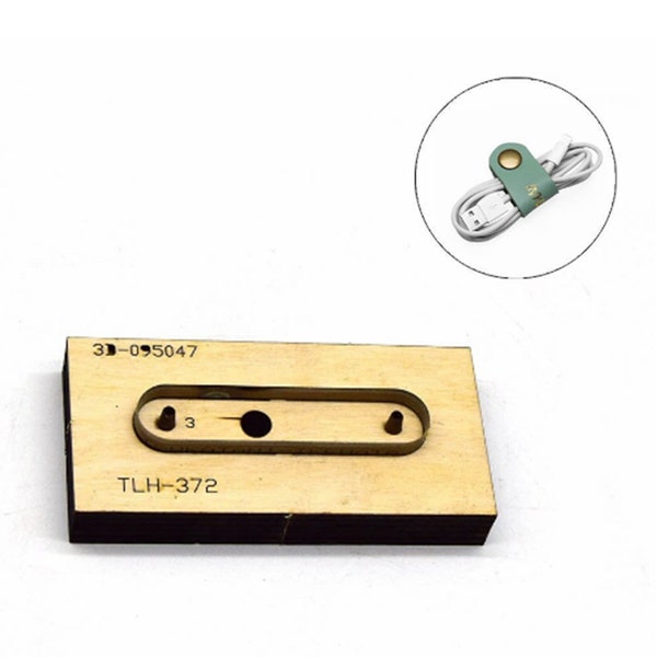 Wire Clip Leather Cutting Die, DIY Leather Cutting Tool, Custom Die Cutting, Handcraft