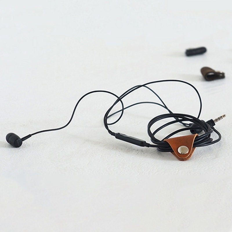 Headphone Cable Clips Custom Leather Die Cuts Steel Ruler Etsy
