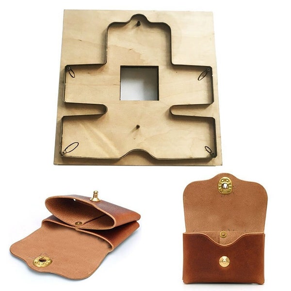 DIY handbag coin holder customized leather cutting die steel rule die handicraft tool punch cutter handicraft diy handmade